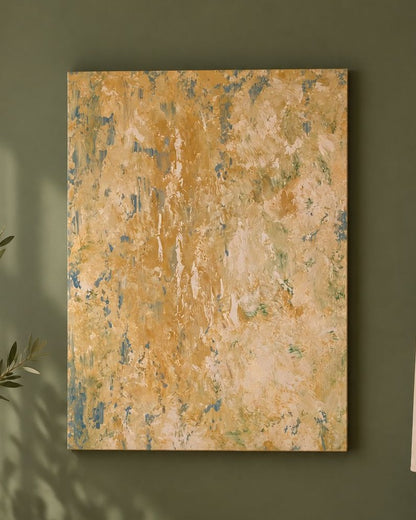Écorce de lumière – Peinture abstraite à l'acrylique